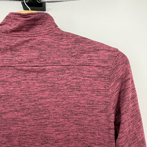 01.ALGOMax Lightweight 1/4 Zip Performance Long Sleeve XXL Burgandy Athletic - Picture 6 of 11